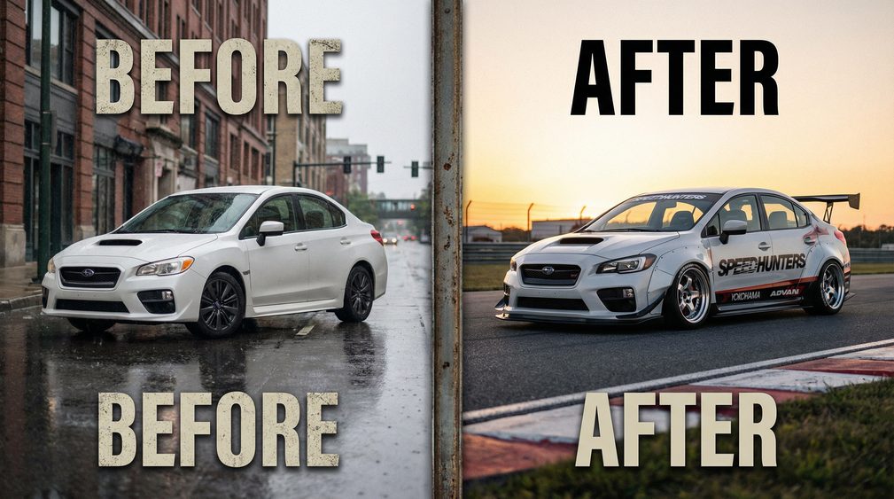 高清视频改装前后对比